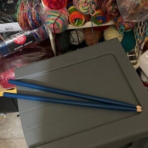 A Pair Of Blue Drum Sticks (New)